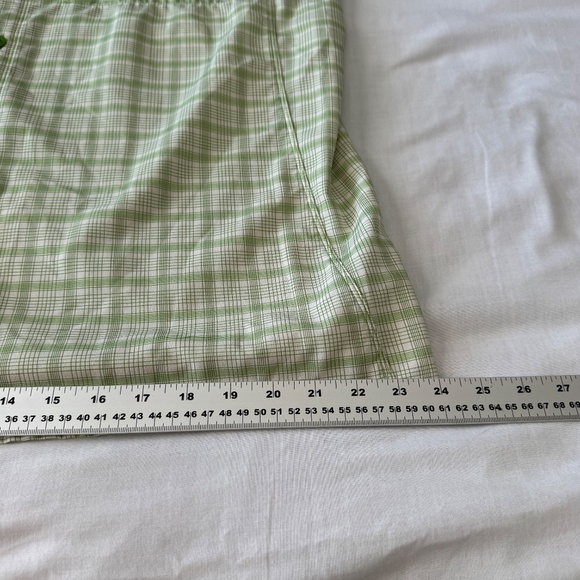 The North Face Men's XL Green Plaid Button Up Performance Shirt Hiking Fishing - Picture 14 of 16